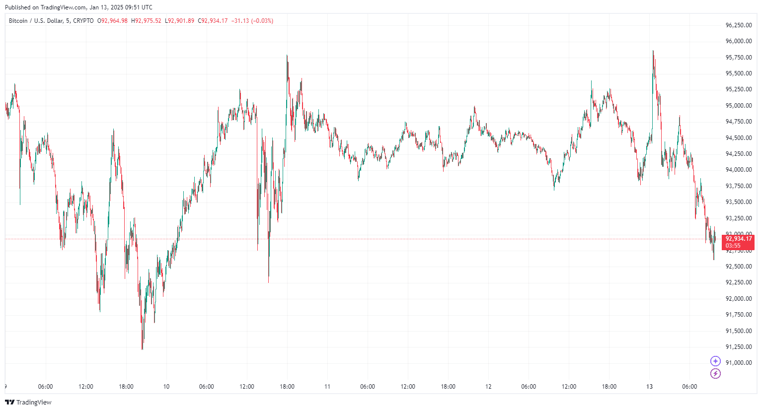 By TradingView - BTCUSD_2025-01-13 (5D)