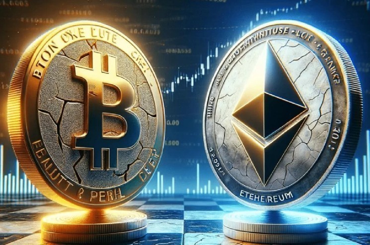 A major divergence between Bitcoin (BTC) and Ethereum (ETH)! One of them faces a risk of decline!