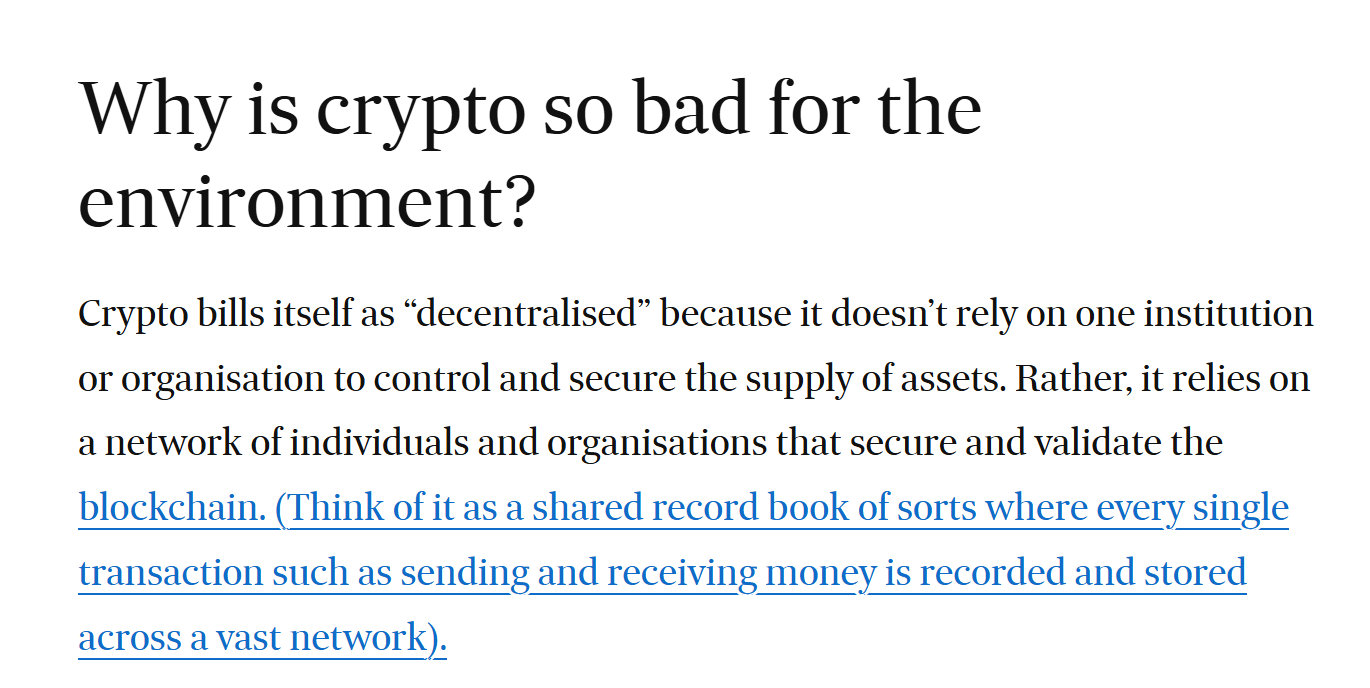 Electricity, Bitcoin Mining, Environment