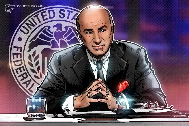 December Fed cuts unlikely, but Bitcoin will be fine: Kevin O’Leary