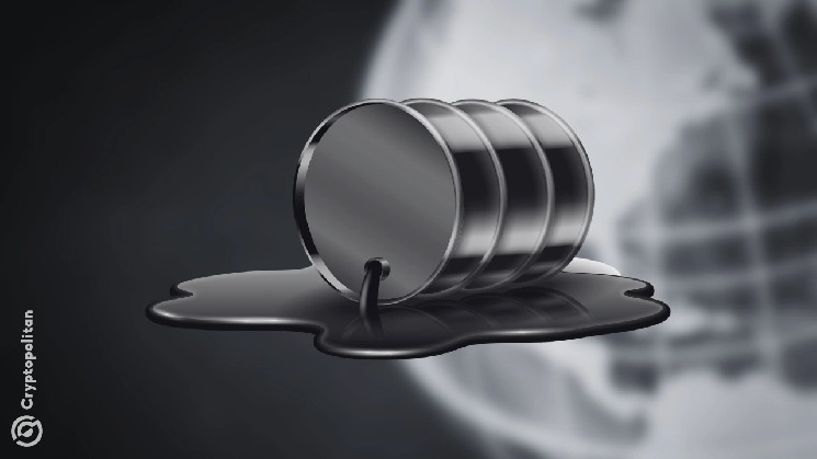 Oil perpetual futures on Hyperliquid reached new trading volume peaks above $4B