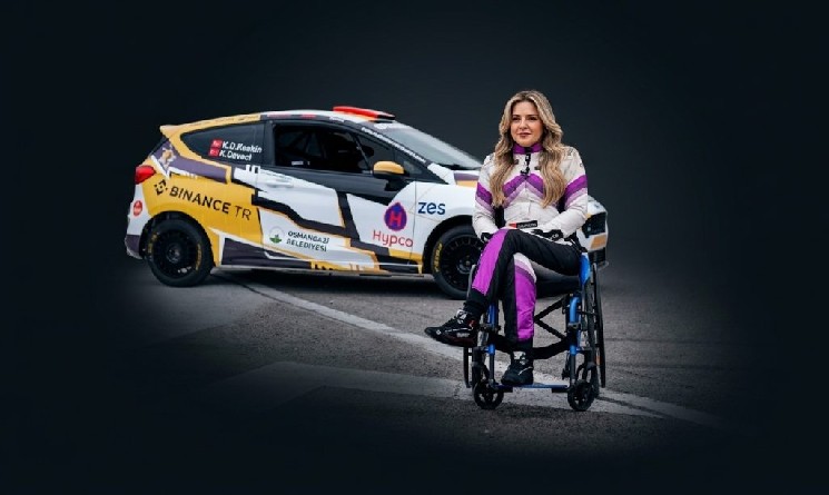 Turkish Female Rally Driver Kübra Denizci Keskin