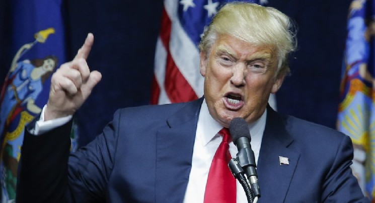 U.S. President Donald Trump Makes Statements on Iran