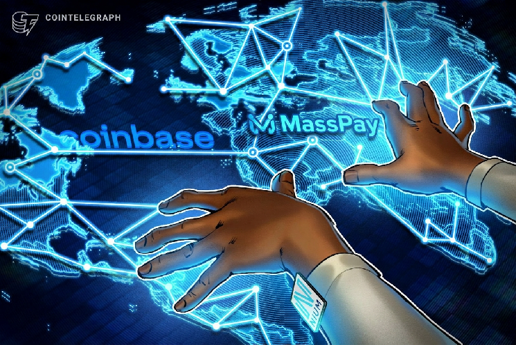 MassPay taps Coinbase to expand stablecoin payouts
