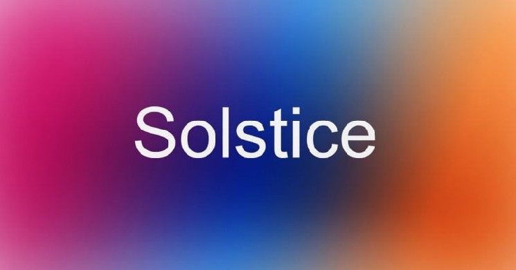 Solstice launches SLX token as institutional appetite for onchain yield infrastructure grows