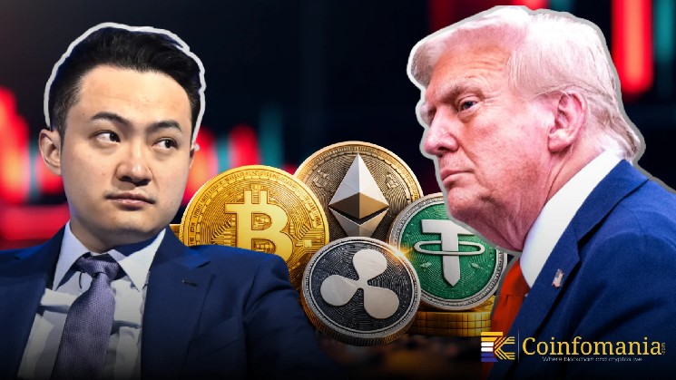 Justin Sun Claims Trump Crypto Team Threatened to Burn Tokens
