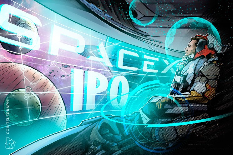 SpaceX tokenized IPO campaign draws $557M on Binance ahead of debut