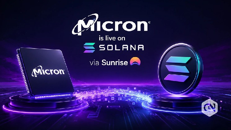 Micron Tech Tokenized Stock Goes Live on Solana via Sunrise
