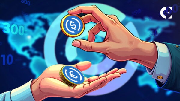 USDC Treasury Mints $500M as Stablecoin Transfer Volume Drops 19%