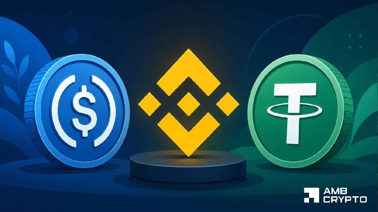 Binance’s USDC reserves fall 40% while USDT holds firm – Here’s why
