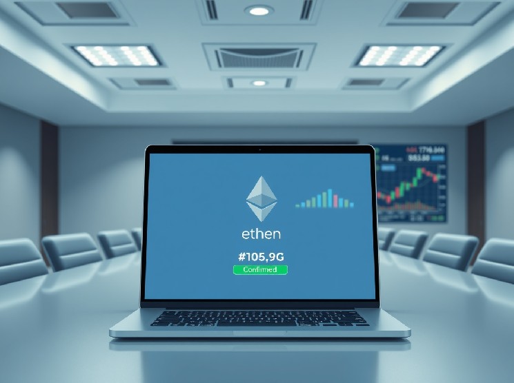 Bitmine Withdraws $14.6M in ETH from BitGo, On-Chain Data Shows Continued Accumulation