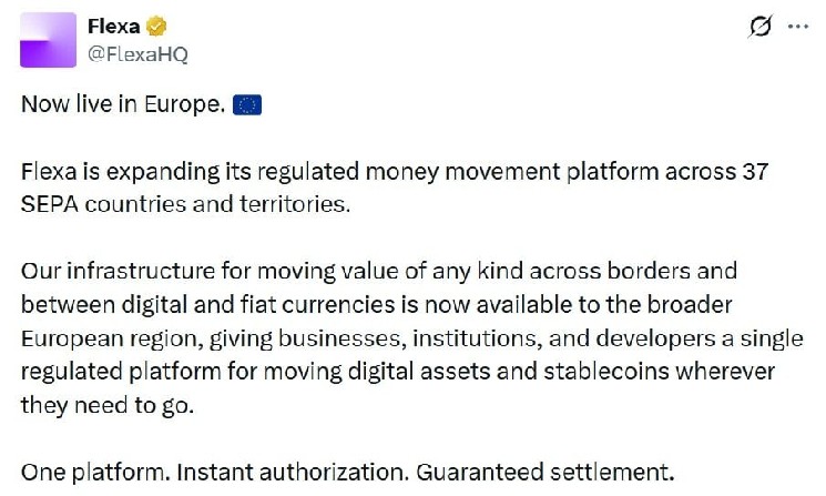 Flexa Expands Crypto Payments Across 37 European Markets