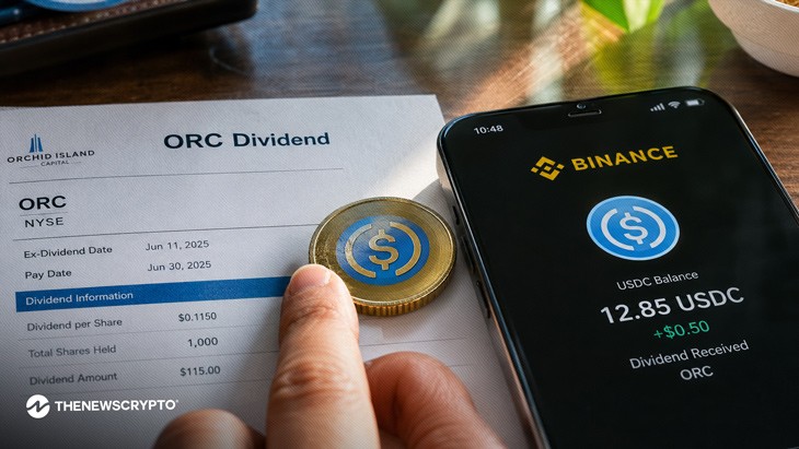 Binance Pays $0.50 USDC Dividend to ORC Shareholders Through Binance Stocks