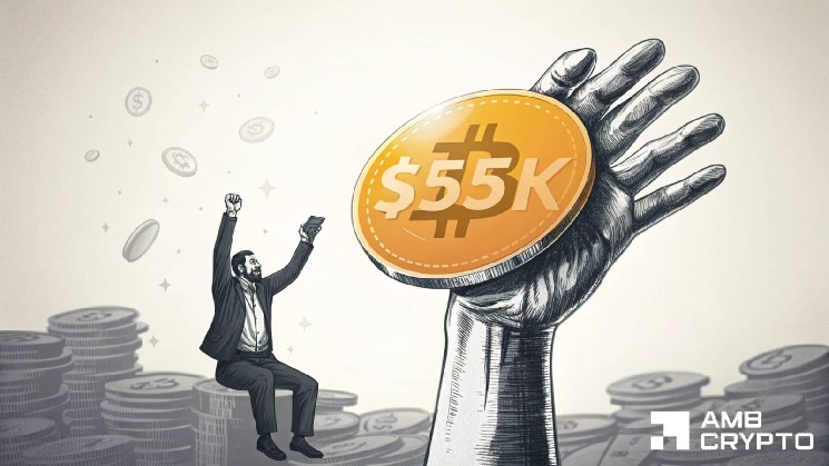 Bitcoin – Why the price hitting $55K first makes sense before a $100K rally