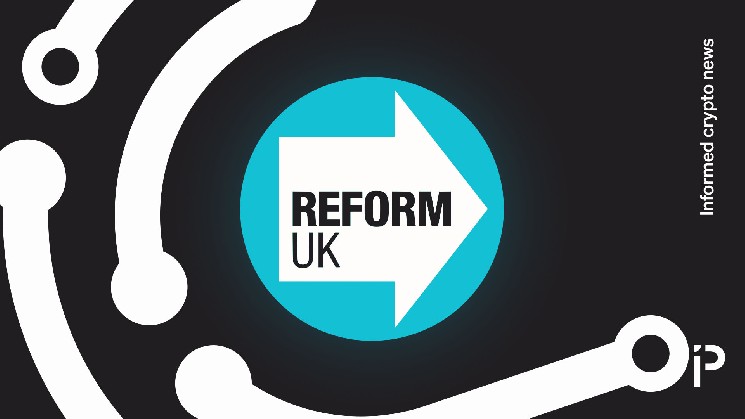 Reform UK wants to cut crypto investor tax by £100M a year, report