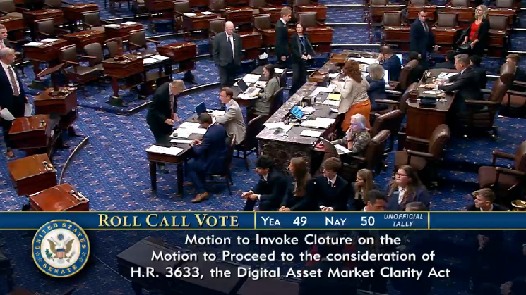 There were many conductors in the derailment of the crypto industry’s Clarity Act